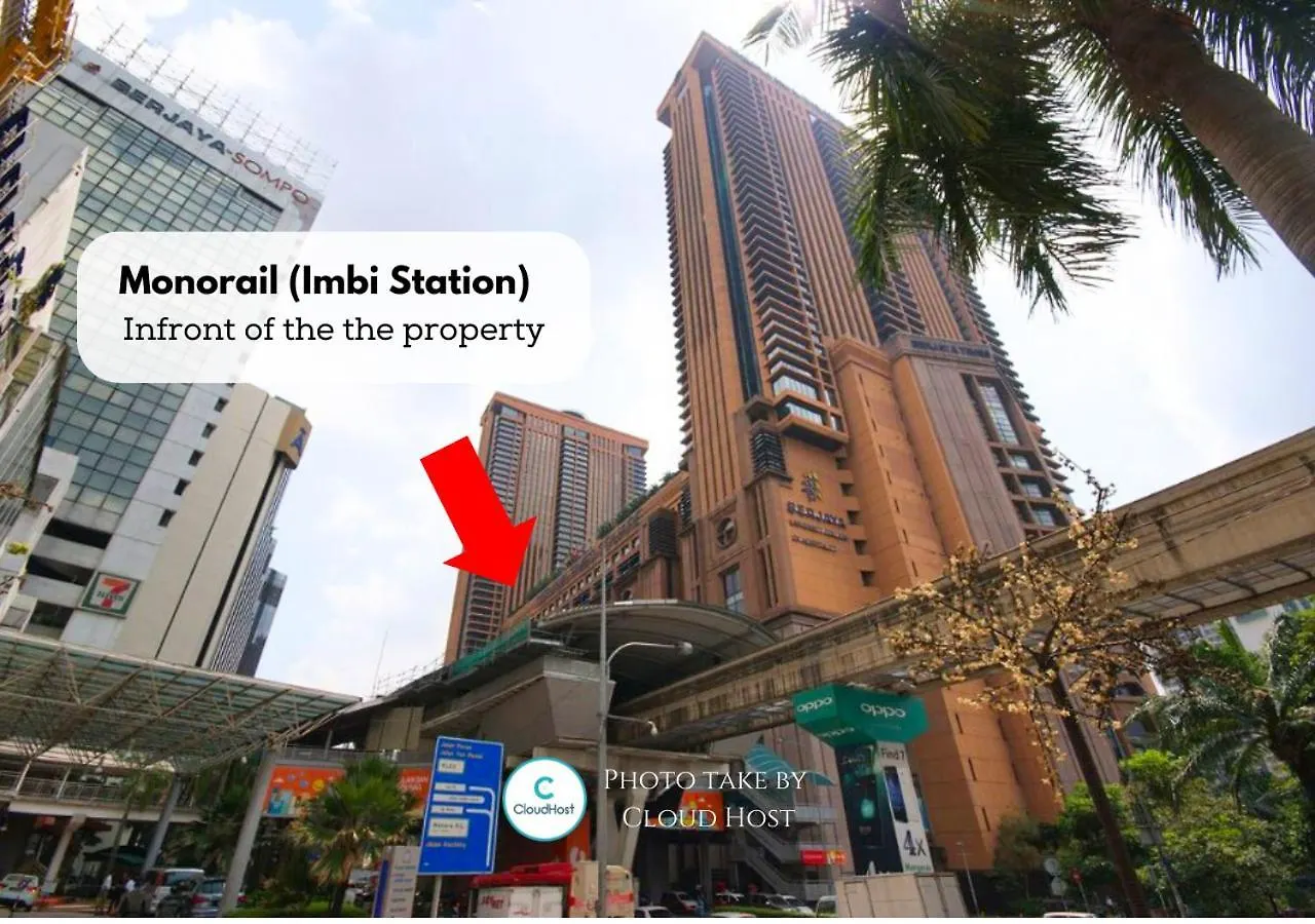 Lägenhet Homestay Heart Of Bukit Bintang Walk To Monorail & Lrt St By Cloud Host Kuala Lumpur