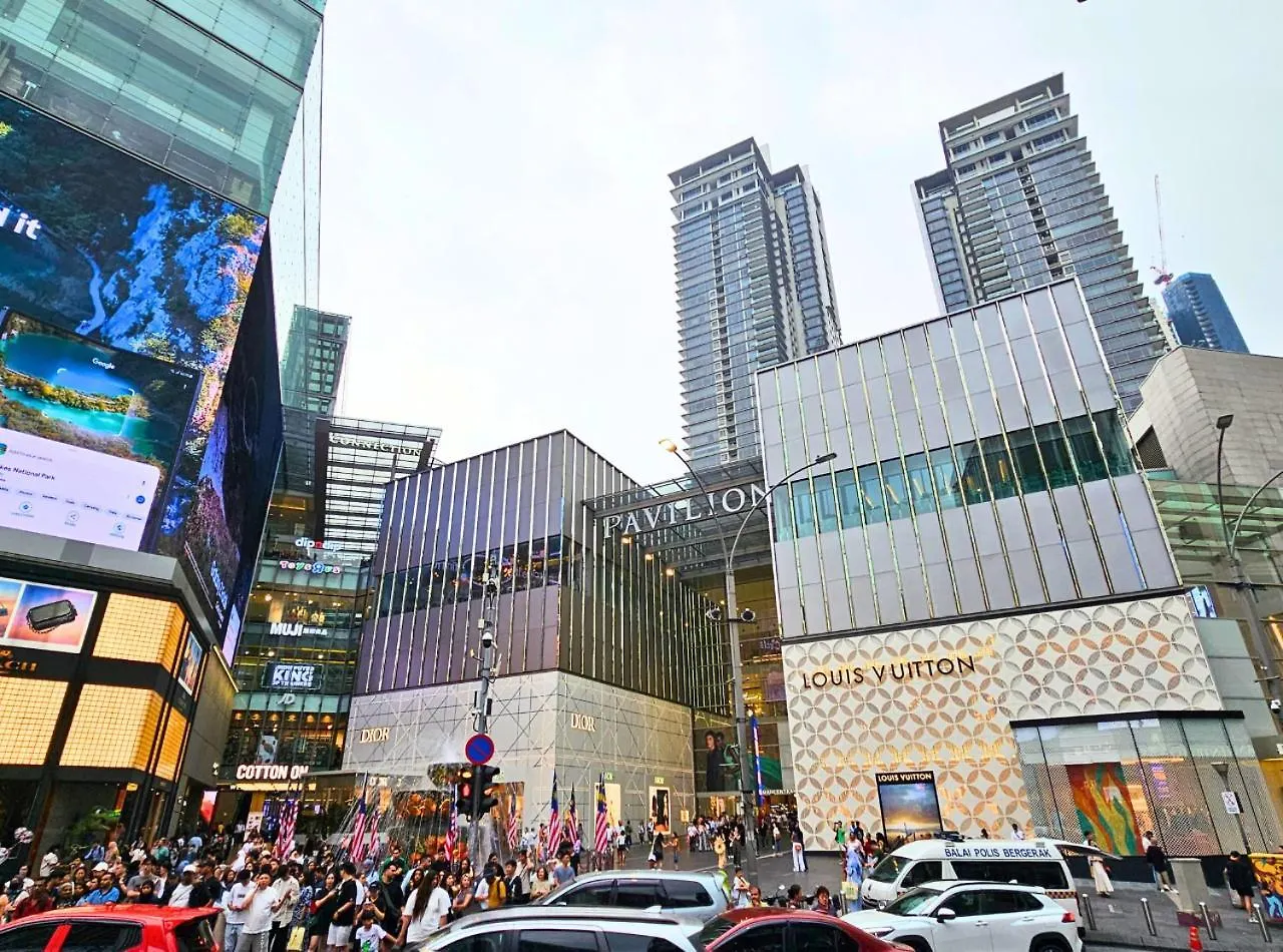 Homestay Heart Of Bukit Bintang Walk To Monorail & Lrt St By Cloud Host Kuala Lumpur Lägenhet